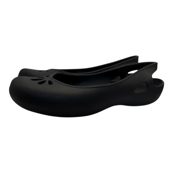 Crocs Kadee Slingback Flats Women Size 10 Black Comfort Lightweight Casual Shoes - Picture 4 of 8